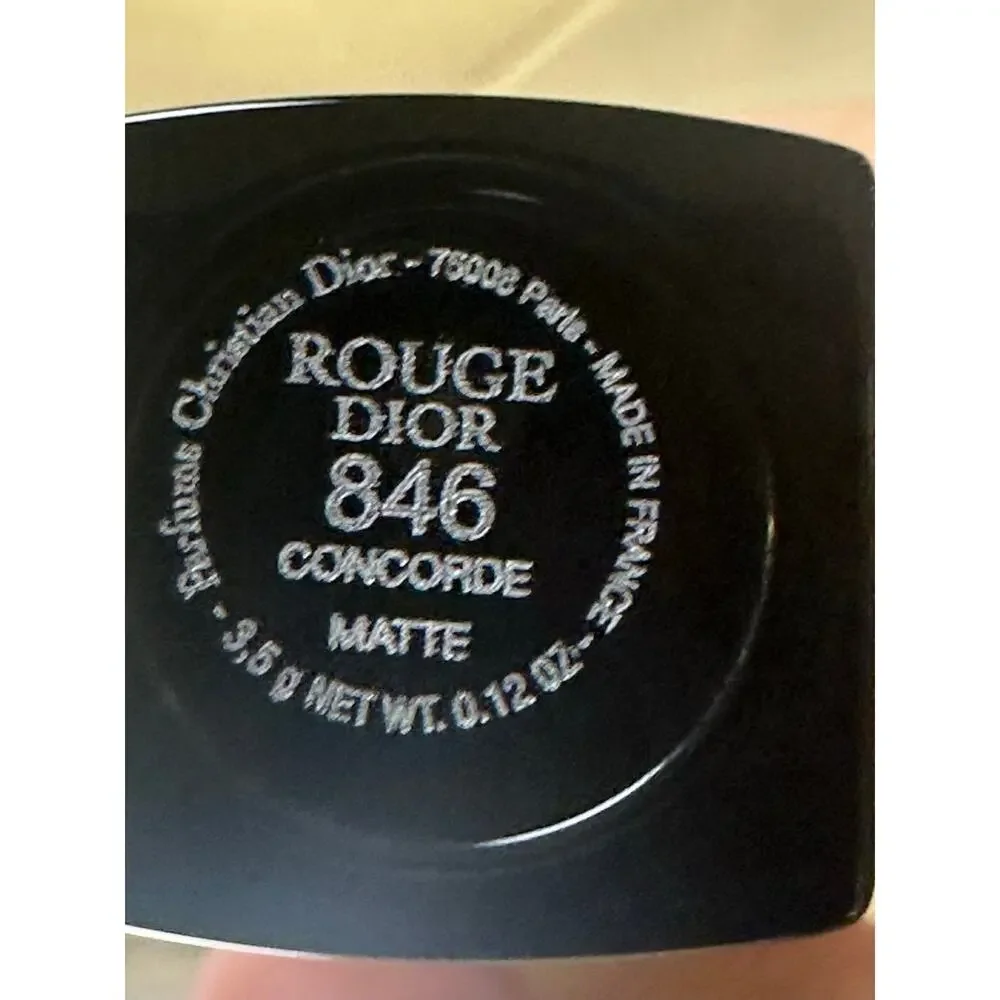 Rouge Dior - 846 CONCORDE Matte - NEW - NO BOX